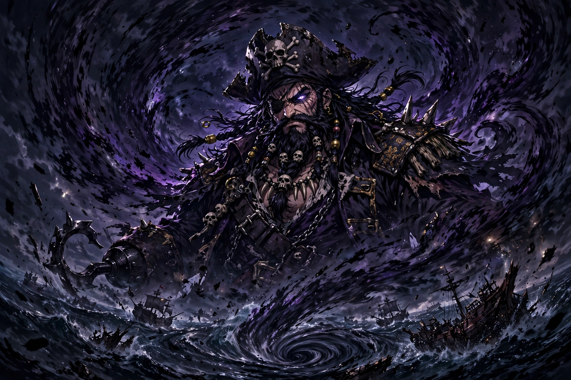 黒ひげ完全ガイド！ティーチの野望と能力